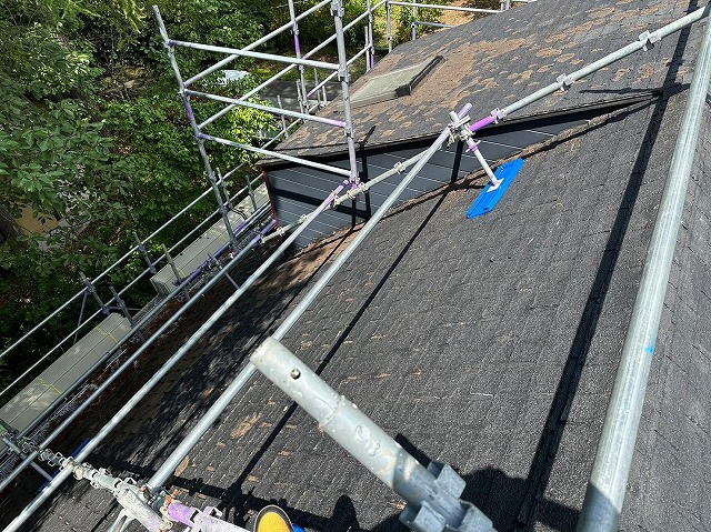 北杜市　屋根カバー工法